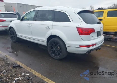 2014 Audi Q7 3.0T Premium from USA, damaged, VIN WA1LGAFE9ED006276